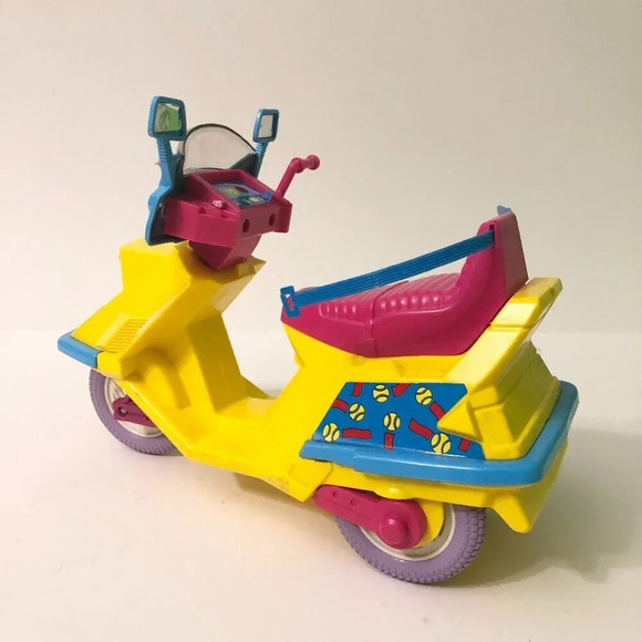 Vtg Mattel 1989 Barbie And the All Stars Action Scooter Toy Vehicle - Picture 1 of 13